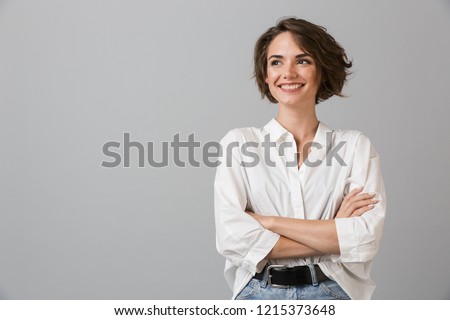 Stock photo: Attractive Young Brunette