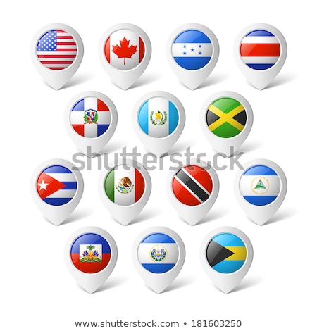 Stok fotoğraf: Mexico Map Located On A World Map With Flag And Map Pointer Or Pin Infographic Map Vector Illustra