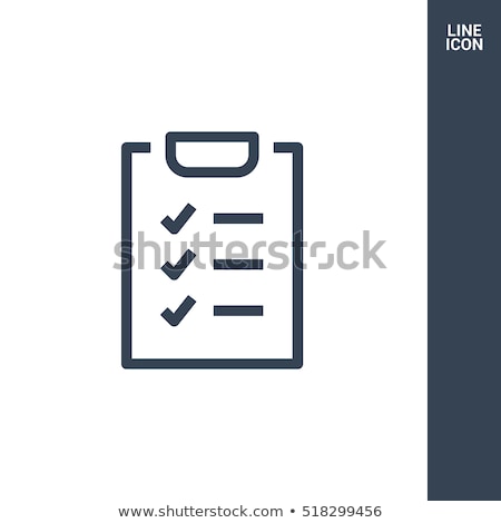 Foto stock: Board With Check Box