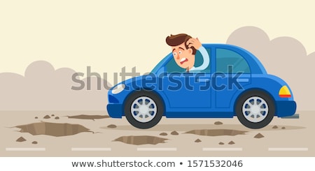 Stock photo: Pothole