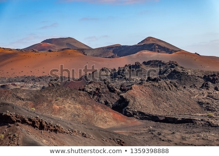 ストックフォト: Volcanic Landscape Taken In Timanfaya National Park Lanzarote