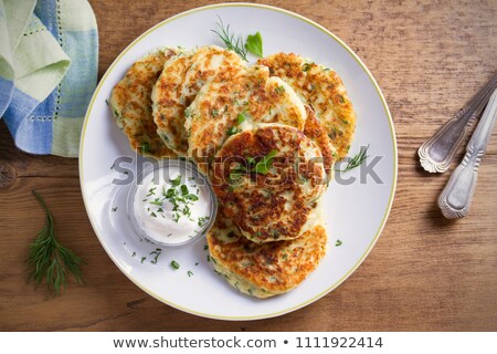 Foto d'archivio: Vegetarian Cauliflower Cakes