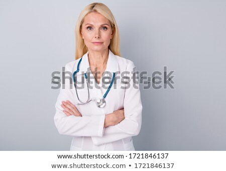 Zdjęcia stock: Doctor With Arms Folded