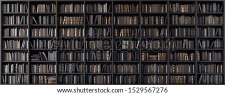 Zdjęcia stock: Books On Shelf