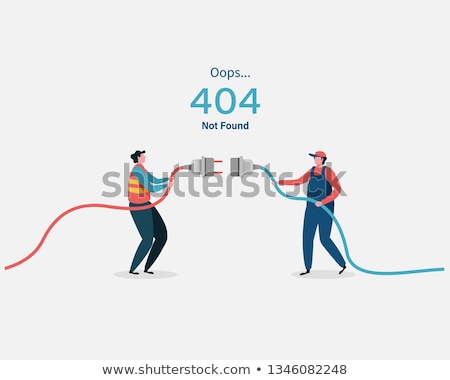 Stock fotó: 404 Error Page Not Found