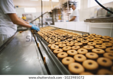 ストックフォト: Cookies Factory