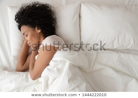 Stock photo: Woman Sleeping Peacefully
