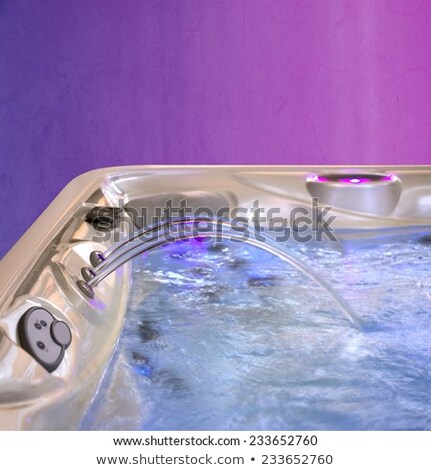 ストックフォト: Bathtub Jacuzzi Filling