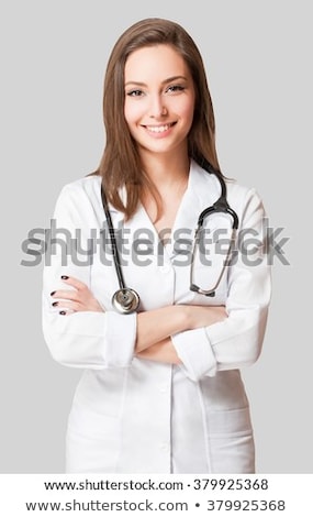 Beautiful Young Woman Doctor ストックフォト © lithian