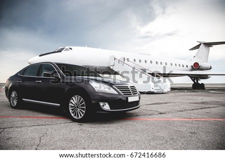 Foto stock: Modern Luxury Executive Car