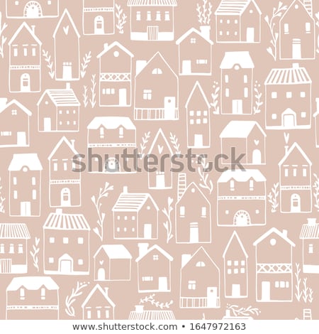 [[stock_photo]]: Sketch Christmas Seamless Pattern In Vintage Style