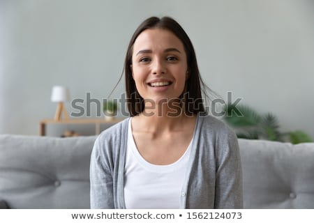 Stock photo: Girl Looking Into Camera