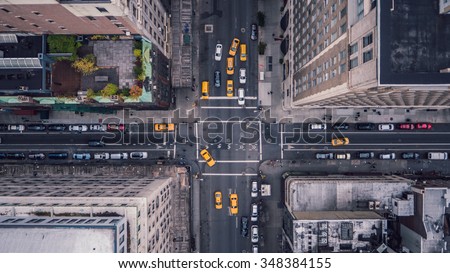 Stockfoto: Vertical View Of Buildings