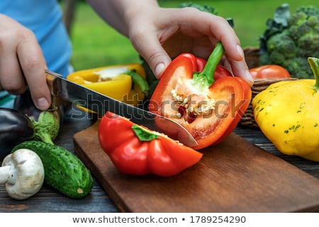 Zdjęcia stock: Healthy Colorful Bell Peppers