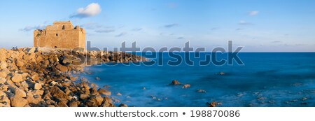 Stock photo: Paphos Castle Cyprus Panoramic Photo