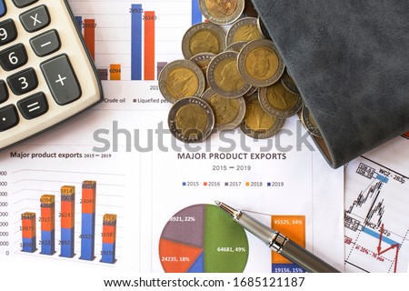 Foto stock: Financial Status