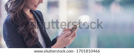 Сток-фото: Businesswoman With Cell Phone