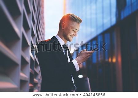 The Young Businessman In A Suit Zdjęcia stock © NeonShot