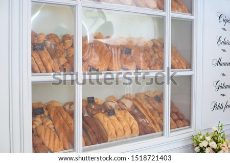 Сток-фото: Fresh Bread And Baguette