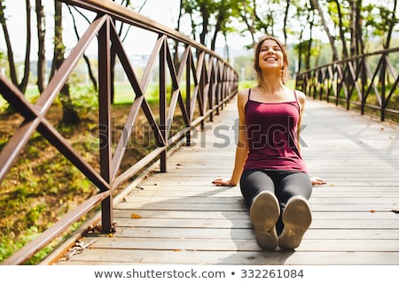 Stock photo: Happy Woman Smiling After Bath