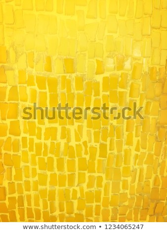 ストックフォト: Yellow Tiled Glass