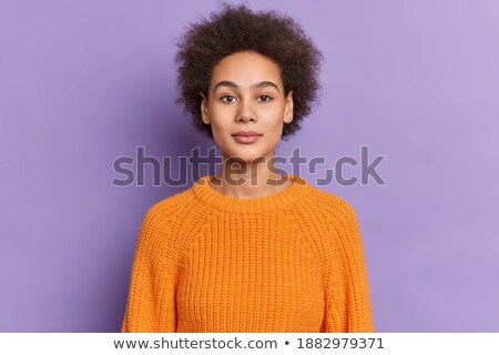 Stock photo: Attractive Lady With The Bushy Hairstyle