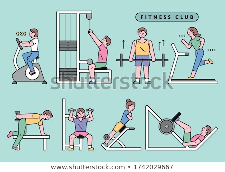 Stock photo: Boy In Health Club