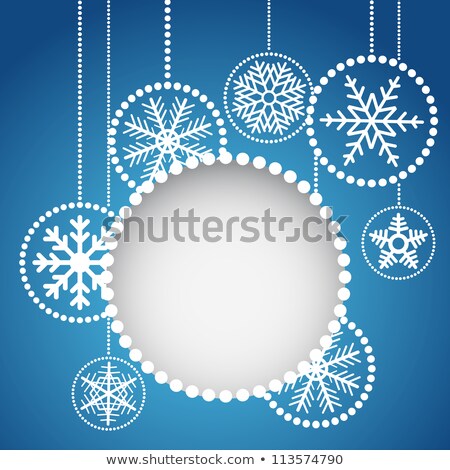 Zdjęcia stock: Vector Christmas Realistic Bauble 2013