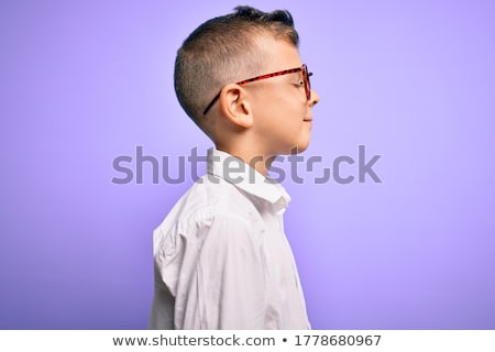 Foto stock: Portrait Of Cute Young Boy