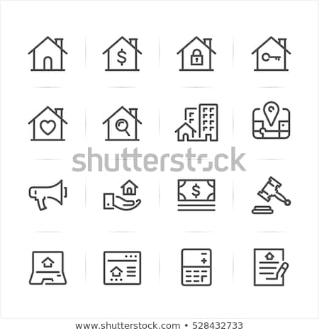 Stok fotoğraf: Vector Infographic For Sale Of Real Estate