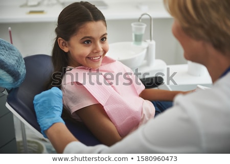 Stock photo: Little Girl At The Dentist