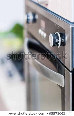 Stock photo: Modern Oven Closeups