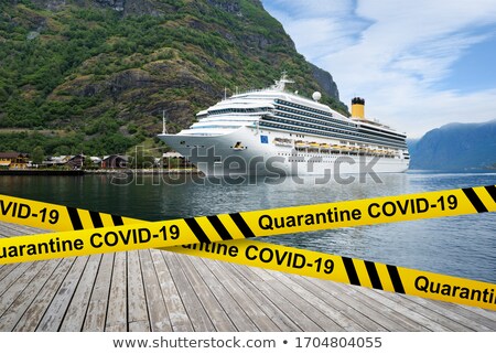 Stockfoto: Cruise Industry Stopped By Coronavirus Covid 19