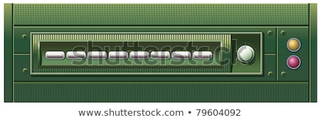 Green Vintage Navigaion Menu Foto stock © jet_spider