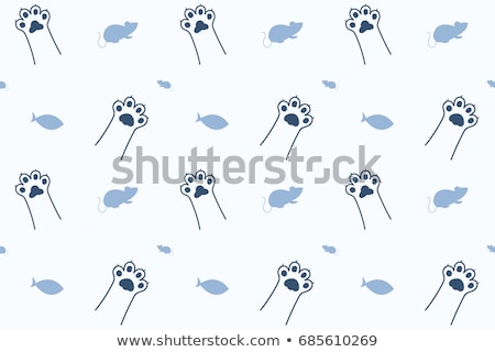 [[stock_photo]]: Cats Paw And Mouse