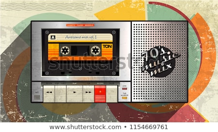 Cassette Player Stock foto © brainpencil