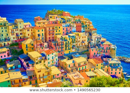 Stock fotó: Manarola Fisherman Village In Cinque Terre Italy