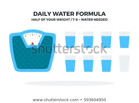 Zdjęcia stock: Flat Infographic For Daily Requirement Of Nutrients