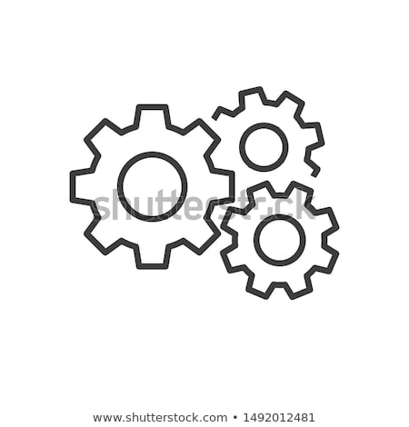 Stock photo: Gears