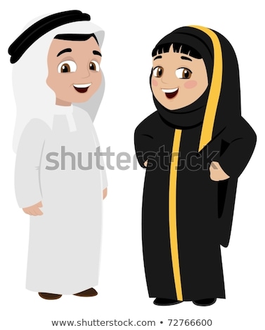 Stock fotó: Little Boy In Kuwait Costume