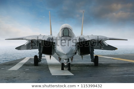 Zdjęcia stock: Modern Military Fighter Jet Aircraft