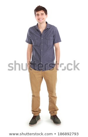 Stock photo: Full Lenght Portrait Of Laughing Man