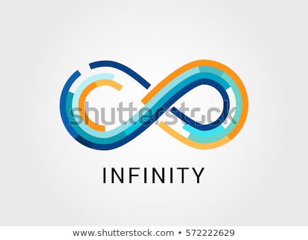 [[stock_photo]]: Colorful Geometric Abstract Infinity Endless Symbol And Icon Modern Clean Style