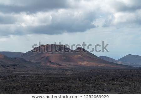 [[stock_photo]]: Volcanic Area In Lanzarote