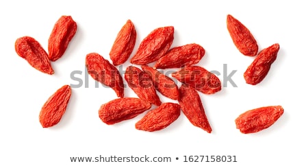 Stock fotó: Background Of Dried Red Goji Berries