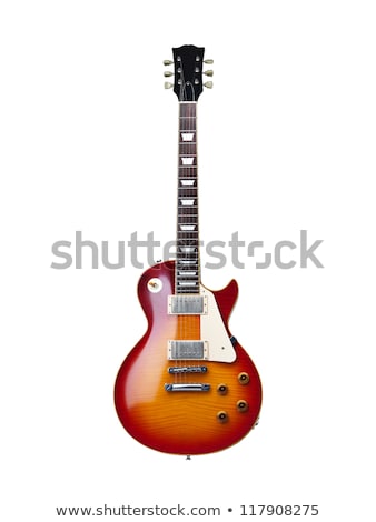 Foto stock: Closeup Of Electric Guitar