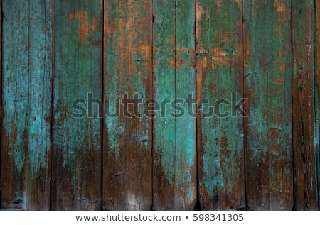 Stock photo: Old Grunge Wood Panels Used As Background