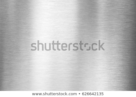 Foto stock: Brushed Metal Plate