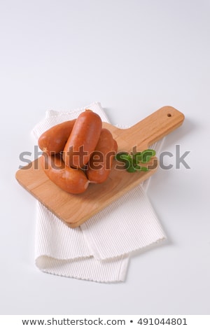 Stock photo: Short Thick Sausages