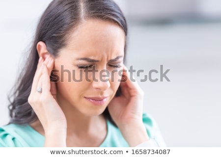 Сток-фото: Woman Having A Headache